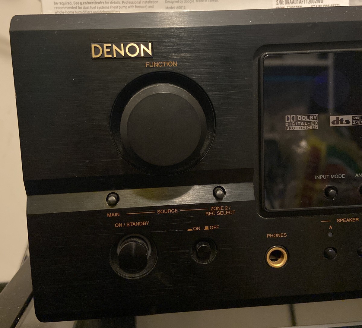DENON AVR 1912　ジャンク Denon AVR 1912 7.1 Channel 125 Watt Receiver for sale online