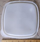 Vintage Rubbermaid Translucent TakeAlongs Lid, 6-in. square, LID ONLY — photo 4
