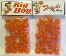 2 Bags Of Bob's Big Boy Restaurant Promo Marbles