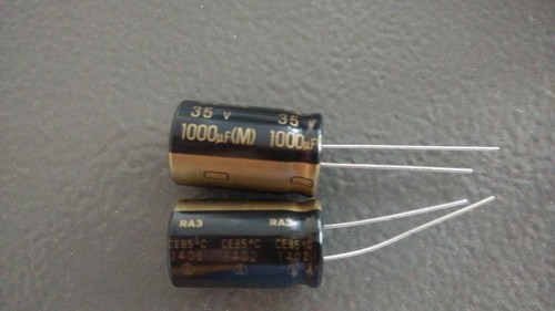 2pcs- MARCON 1000uF (1000µF) 100V Snap-In Electrolytic Capacitor AUF