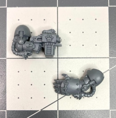 40k Space Wolves TERMINATOR STORM BOLTER & POWER FIST #1 Wolf Guard bits GW AO26
