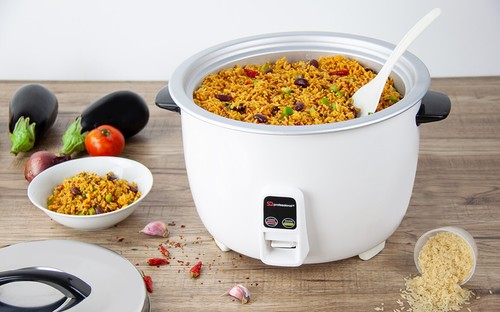 Rice Cooker Steamer 1.8L Cooking Pot Non Stick Electric 400W Keep Warm SQ Pro - Picture 3 of 11