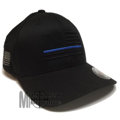Flexfit cepillado delgada línea Azul 