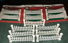 Kurt Adler Holiday Trim Picket Fences 3 Packages of 4 Sections + 7 Bonus peices