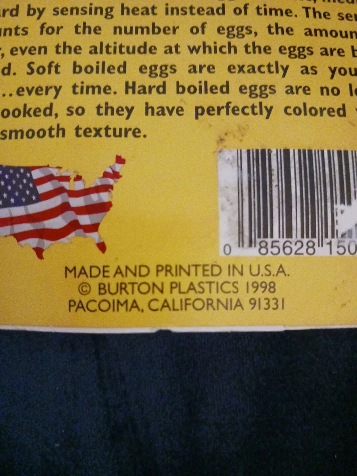 BurtonD15 EGG PERFECT Color Changing 🥚Egg Timer⏲️  Boil Perfect Eggs Each Time - Image 3 of 4