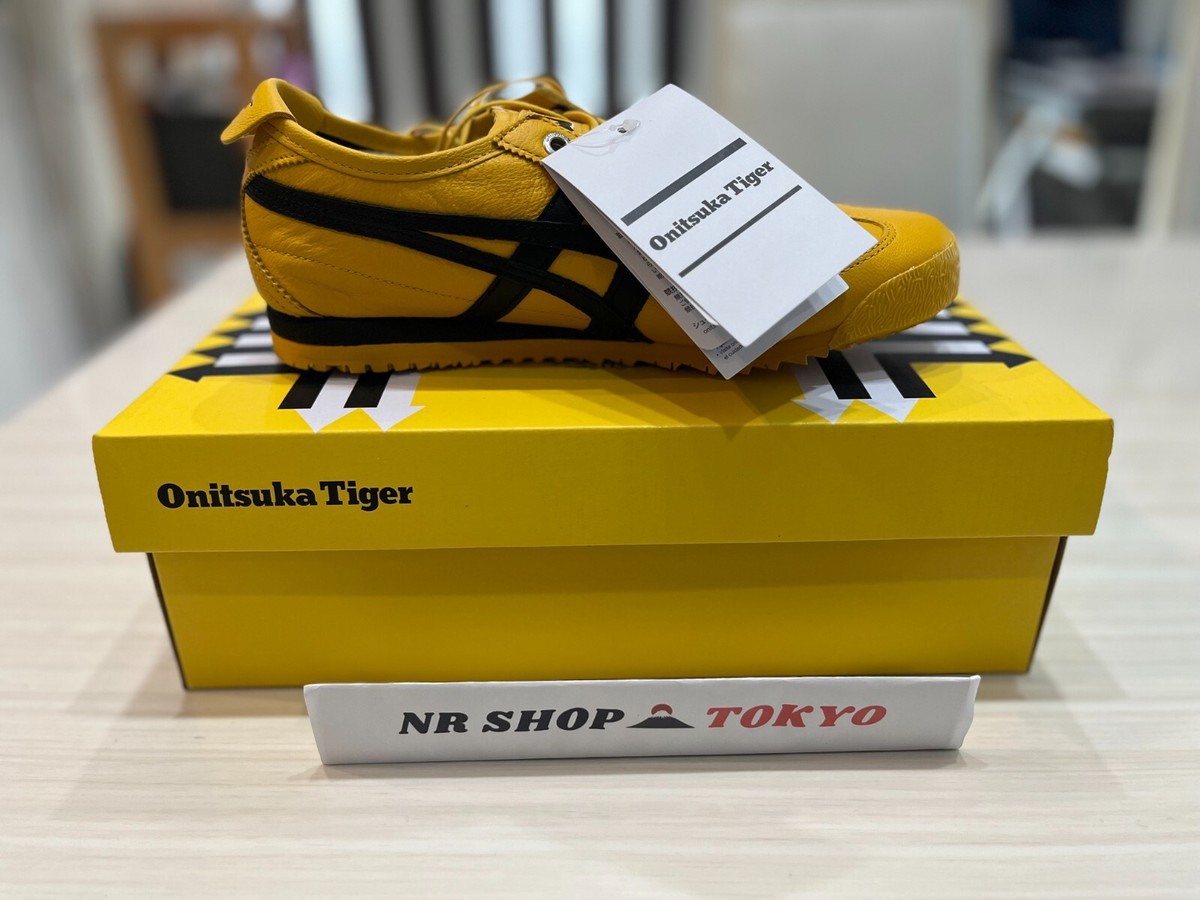 Onitsuka Tiger イエロースニーカーMEXICO 66 SD24.5 Onitsuka Tiger MEXICO 66 SD YELLOW / BLACK 1183A872 752 UNISEX