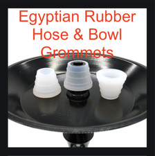 Egyptian Hookah Bowl Grommet Hose Grommet Shisha Clay Bowl Rubber Khalil Mamoon