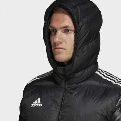 Adidas Tango Long Duck Down Winter Coat, Parka, Puffer Black Adidas Tango Long Duck Down Winter Coat, Parka, Puffer Black