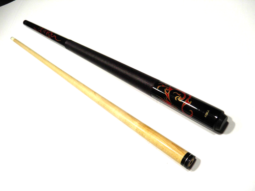 ASKA "BLACK NINJA" 18.0 OZ. 2PC. POOL CUE - Picture 4 of 6