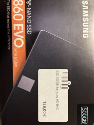 Festplatte 860 EVO, 500 GB