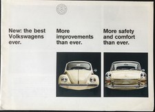 Volkswagon Beetle and 1600 Fastback model 1967
