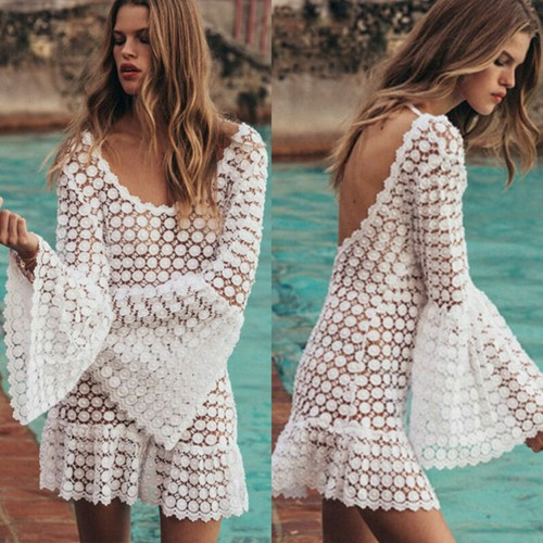 Women Beachwear Bikini Cover Up Tunic 