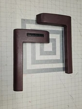 1988-1994 Chevy OBS Silverado Lower Dash Cluster Pad Trim Molding SET MAROON 