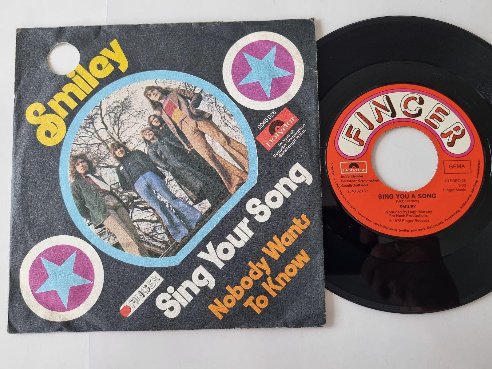 7"" Single Smiley - Sing your song Vinyl Germany