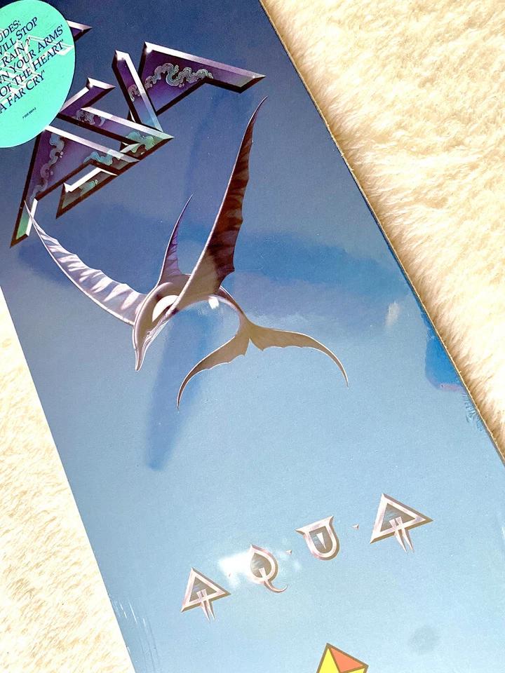 ASIA SEALED LONGBOX CD AQUA WHO WILL STOP THE RAIN PROMO BOX SET HYPE STICKER LP - Image 3 of 4