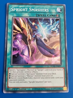 X3 Spright Smashers - POTE-DE057 - 1. Auflage - Common - Neu & Mint - Yugioh