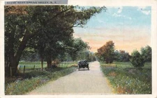 c1920 Dirt Road Old Car Scene Near Spring Valley NY P495