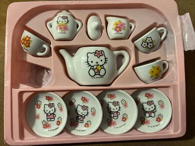 Hello Kitty Miniature Tea Set