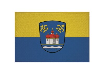Aufnäher Graal (Müritz) Fahne Flagge Aufbügler Patch 9 x 6 cm