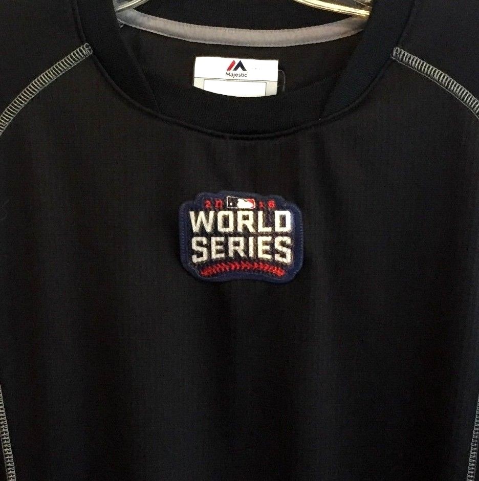 2016 WORLD SERIES Baseball Pullover Jacket Size M… - image 9
