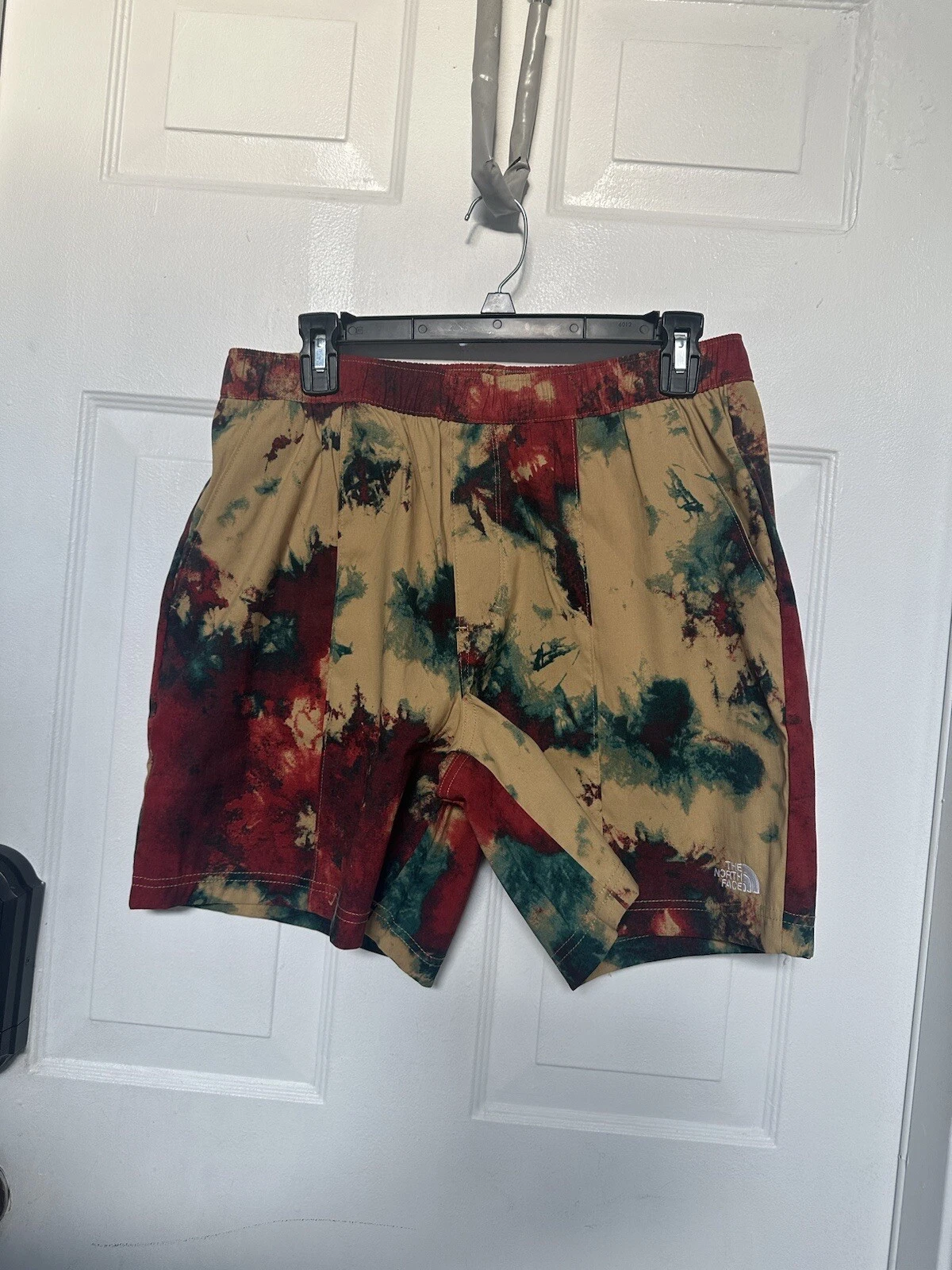 The North Face Mens Class V Pull On Nylon Climbing Shorts Muticolor Size M