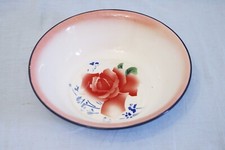 catino smaltato ferro antico anni 50 60 del 900 toeletta bumper harvest china