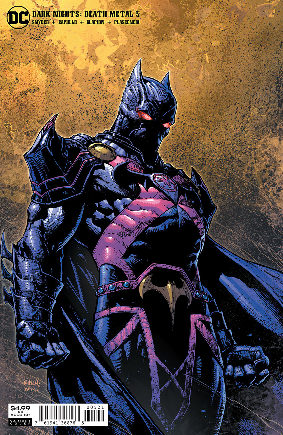 Dark Nights: Death Metal #5 (2020) - Cover B Variant - New Bagged