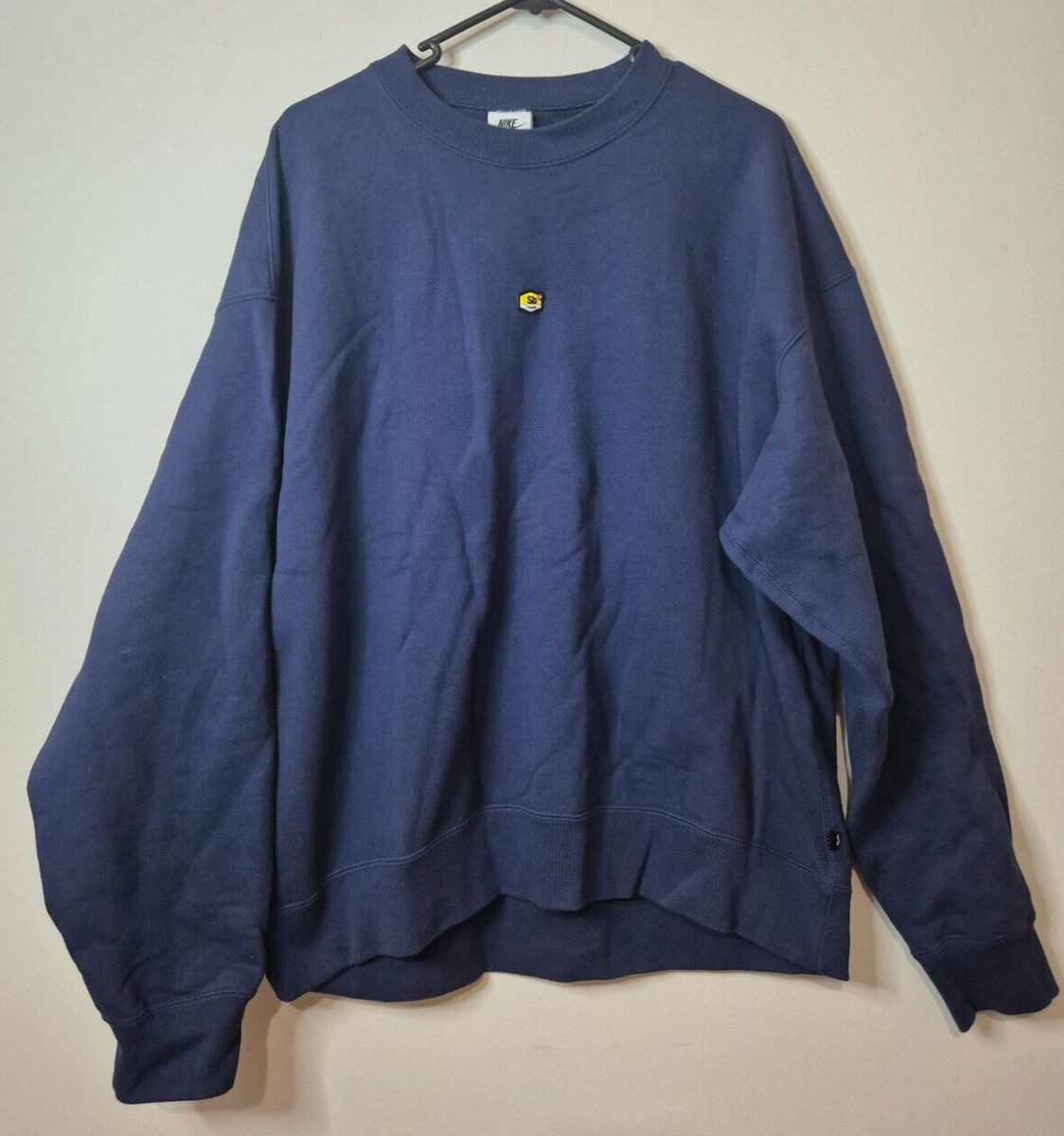 Nike SB Frontside Air GX Crew Jumper Pullover Men's Size L Navy