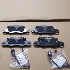 Ad Rear Brake Pads Wbrake Sensor Cable Set For Porsche Panamera 970 2010-2016