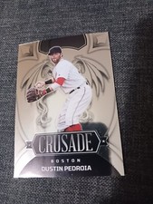 2023 Panini Chronicles #7 Dustin Pedroia Crusade Boston Red Sox