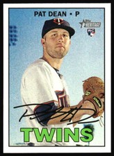 2016 Topps Heritage Pat Dean  Rookie  #645 Minnesota Twins