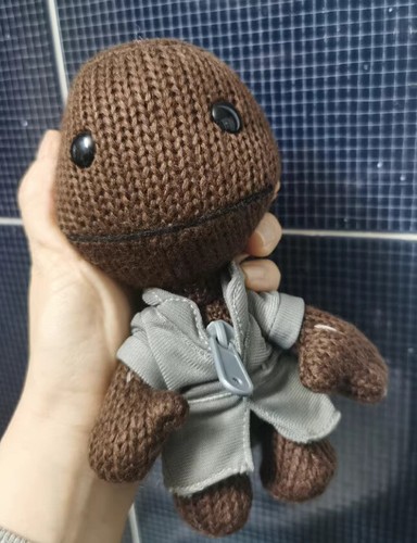 Little Big Planet Sackboy Rare Plush Doll Toy Backpack Pendant Gift - Picture 7 of 8