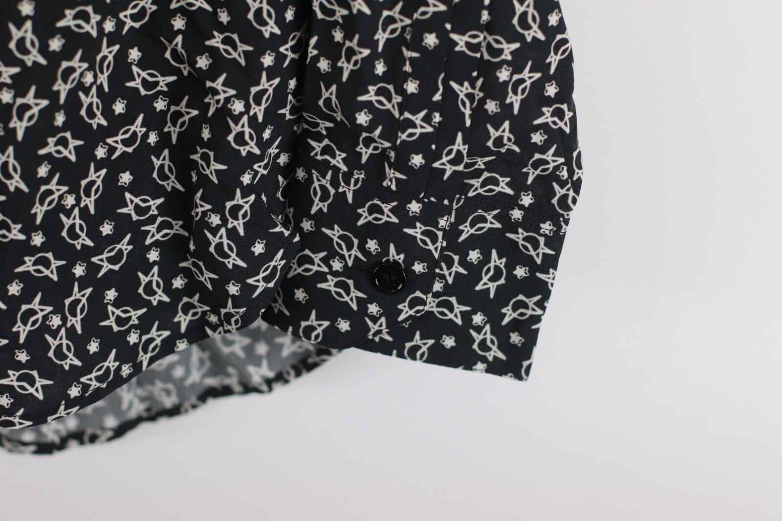 Camicia Saint Laurent Paris Moon and Stars viscosa taglia 37 (XS)