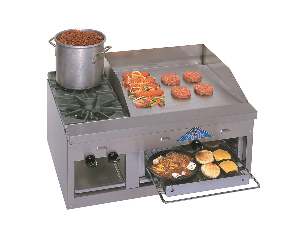 ComstockCastle FHP3624B 36" Countertop Gas Griddle / Hotplate eBay