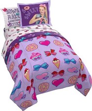 JoJo Siwa "Sweet Life " Kids Reversible Bed Set-AB083M7HTBC5