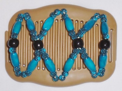Angel Wings Hair Clips 4x3.5'', African Butterfly Style, Magic Combs, Quality S18