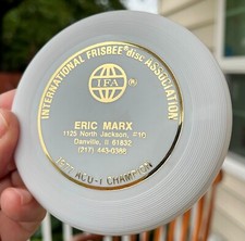  Vintage Eric Marx New MINI Disc Golf Frisbee 548  Free Innova Pin Wham-O