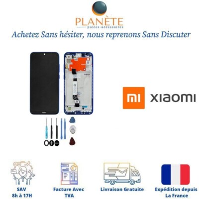 Original Ecran LCD & Vitre tactile Gris Sur Chāssis Pour Xiaomi Redmi