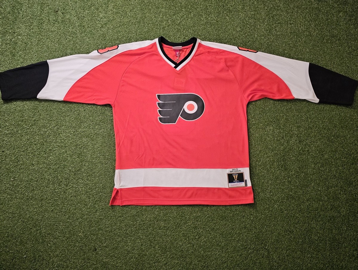 Mitchell & Ness 57ユニフォームX L新品未使用 Mitchell & Ness Dave Schultz Philadelphia Flyers Blue Line Jersey