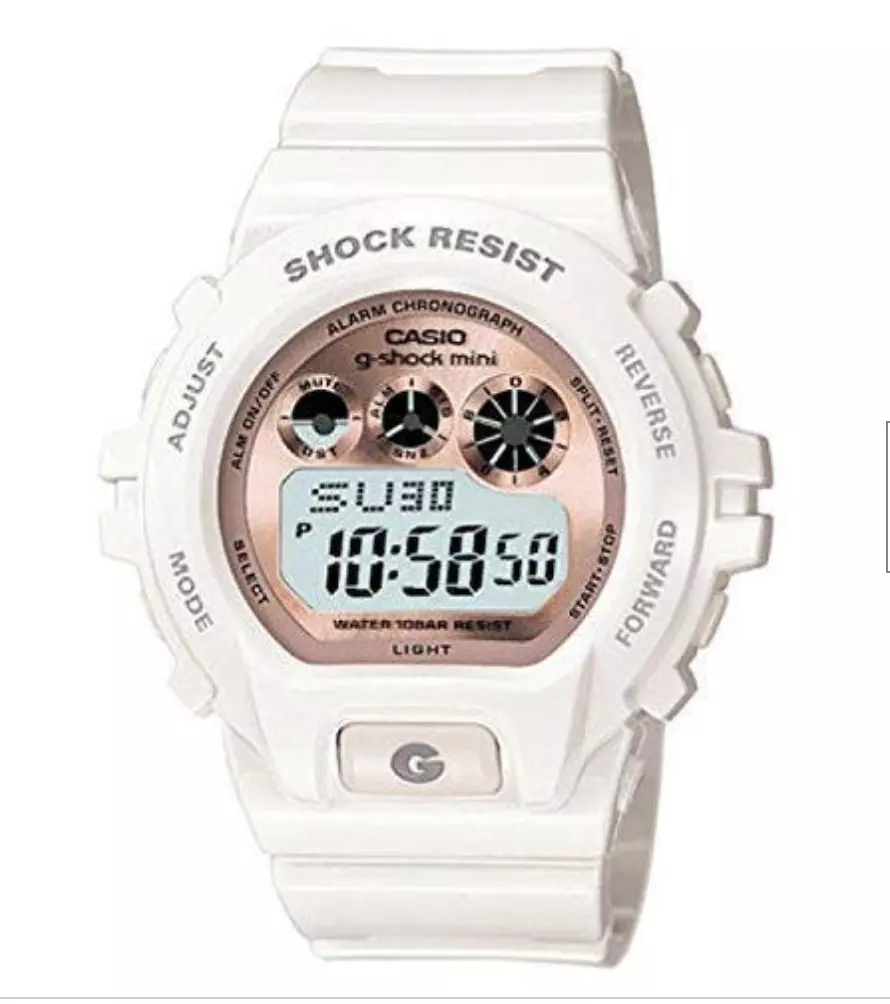 CASIO G-SHOCK MINI GMN-691-7BJF White / Pink Gold Women's Watch