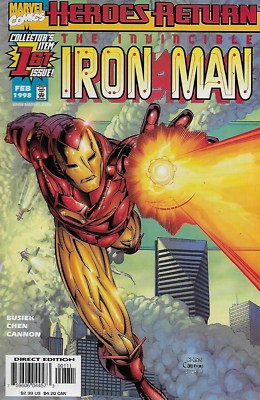The Invincible Iron Man (Vol.3) No.1 / 1998 Kurt Busiek & Sean Chen