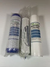 Lot of 3 Fil-Fresh FF-GAC Granular Carbon Filter /SDF-PP01/FF-T33 filters
