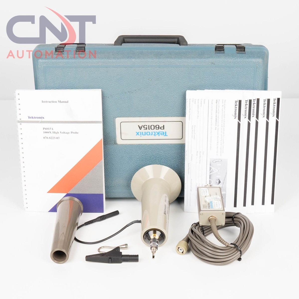 Tektronix P6015A 1000X Oscilloscope Probe High-Voltage Passive