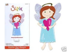 Sizzix Sizzlits ANGEL W/ HEART 655270 Med VERY CUTE!!!