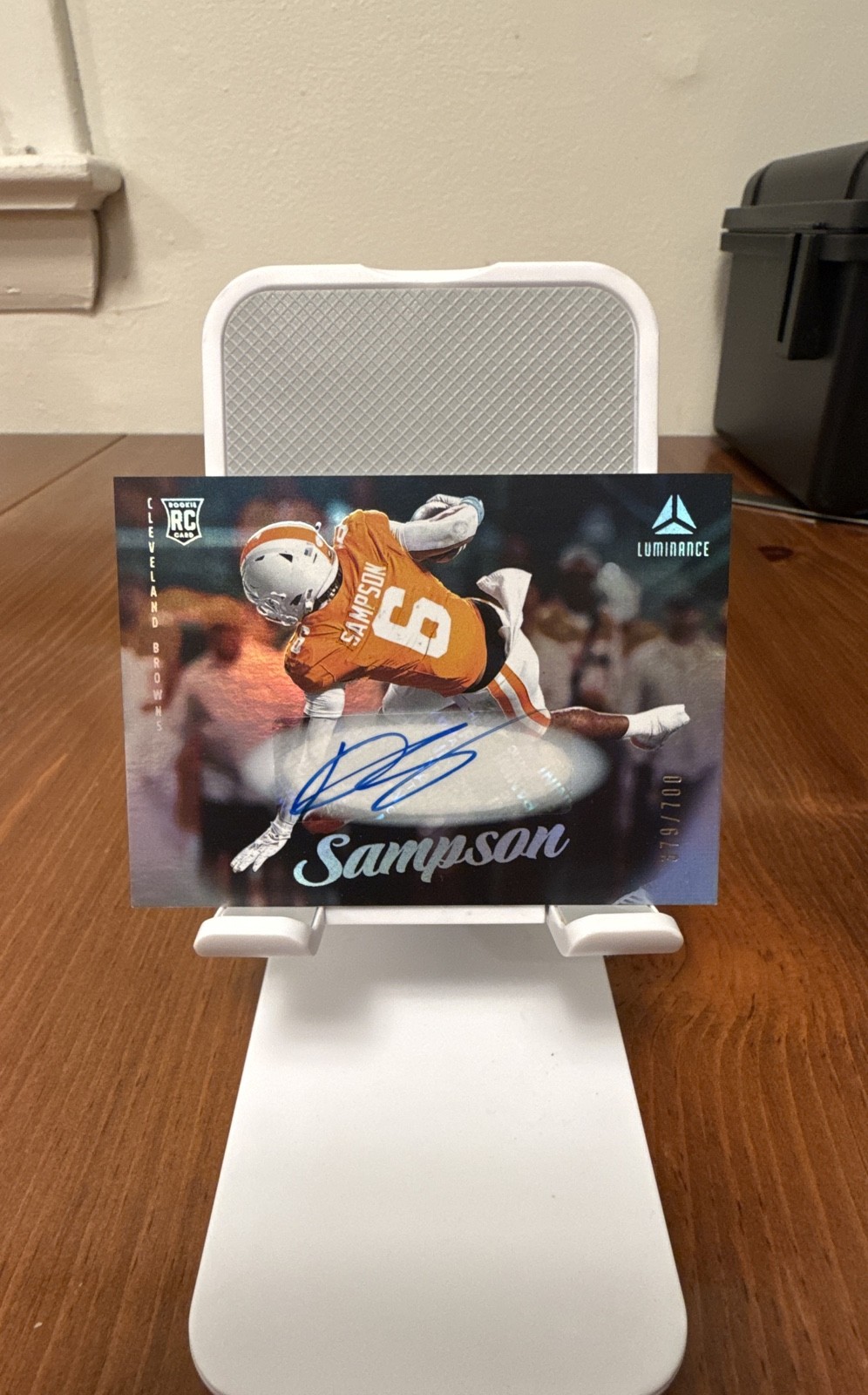 2025 Panini Luminance - Rookies Dylan Sampson #181 Autographs /700 (AU, RC)