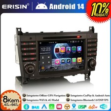 4G+64GB Android 14 GPS Autoradio DAB+ Navi BTMercedes C/CLK/CLC Klasse W203 W463 4G+64GB Android 14 GPS Autoradio DAB+ Navi BTMercedes C/CLK/CLC Klasse W203 W463