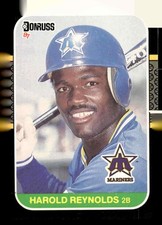 1987 Donruss #489 Harold Reynolds