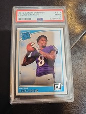 2018 Panini Donruss Lamar Jackson Rated Rookie