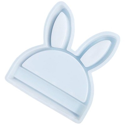 Unique Rabbit Head Shape Mold Innovative Ornament Molds for Crafting Enthusiasts