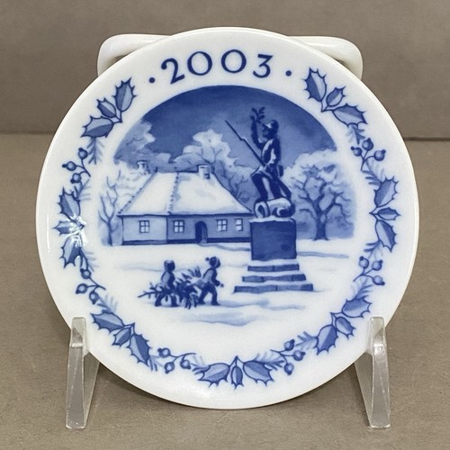 2003 Royal Copenhagen Landsoldaten Memorial 1848 ~ Annual Christmas Plaquette - Bild 2 von 9